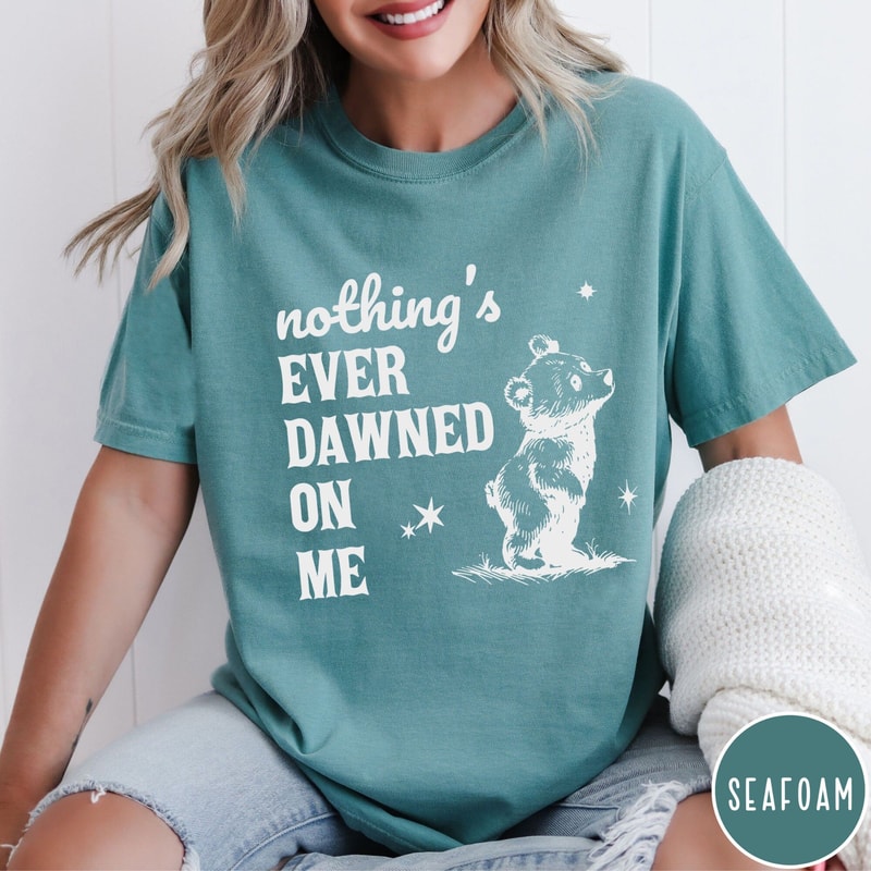 Nothings Ever Dawned On Me Shirt Sweatshirt Funny Duck Graphic Tee Cute Sarcastic Crewneck 1