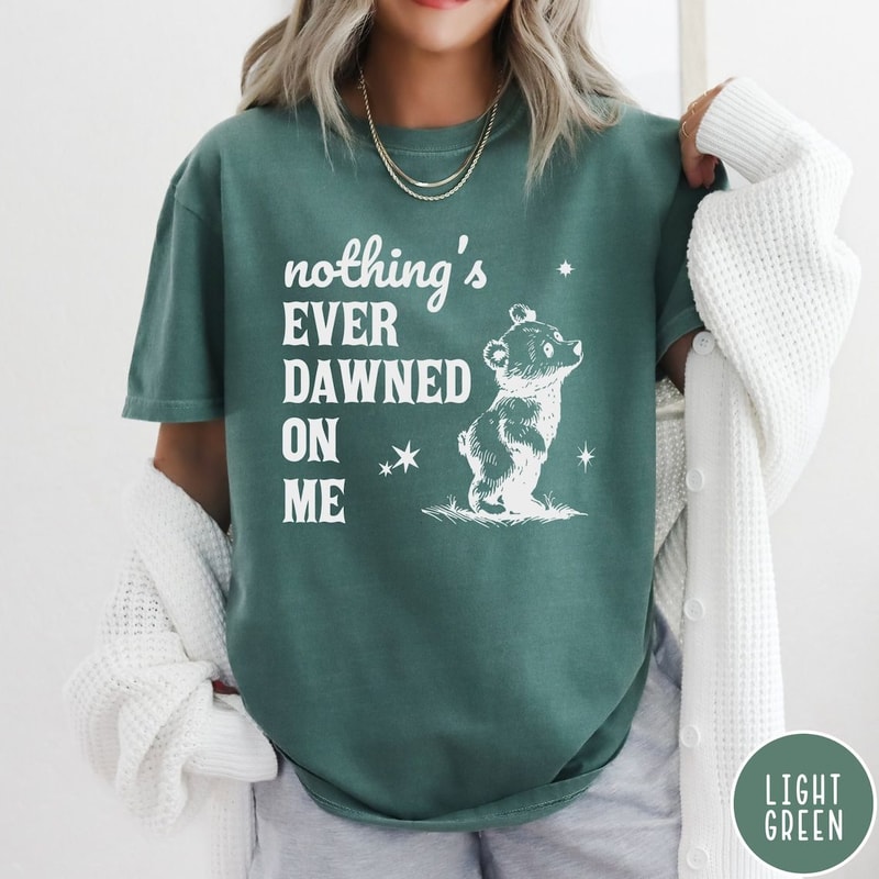 Nothings Ever Dawned On Me Shirt Sweatshirt Funny Duck Graphic Tee Cute Sarcastic Crewneck 3
