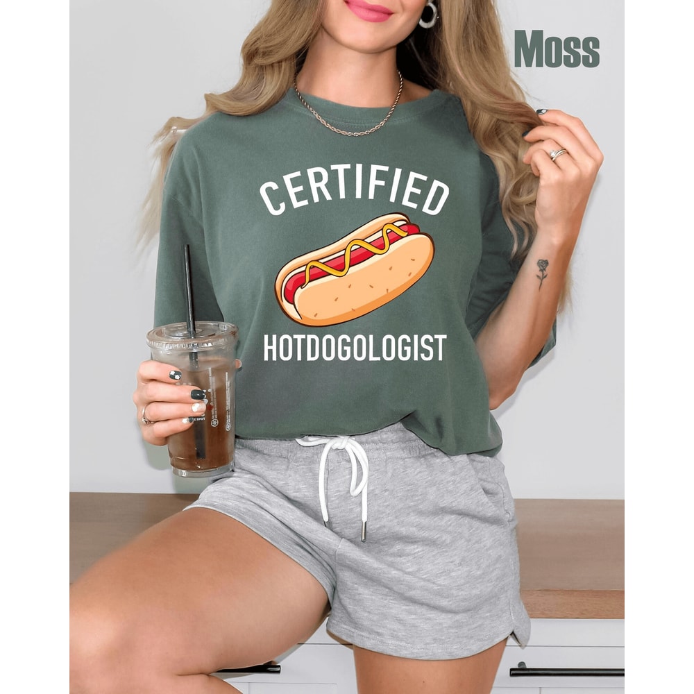 Comfort Colors Food Lover TShirt Funny Foodie Graphic Tee 2