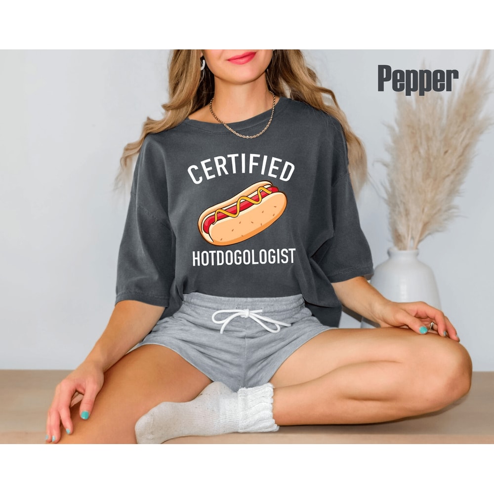 Comfort Colors Food Lover TShirt Funny Foodie Graphic Tee 3