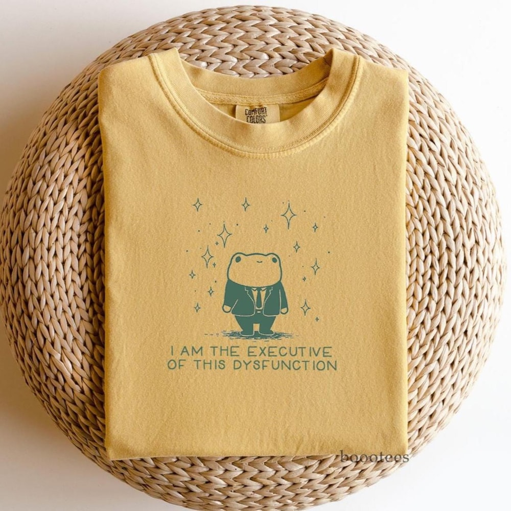 Funny Frog Sarcastic Comfort Colors Shirt