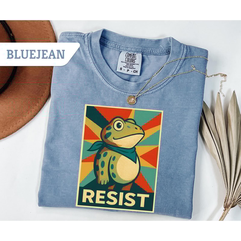 Resist Frog TShirt Free Portland Frog Tee Anti Maga Shirt Anti Trump Activist Tee Resist TShirt 3