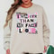 Funny Sarcastic Sweatshirt I M Nicer Than My Face Looks Sassy Coquette Aesthetic Crewneck 5