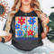 American Honey Shirt Patriotic Floral Americana Summer Graphic Tee For Women 4