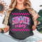 Summer Vibes Shirt Retro Beach Vacation Graphic Tee Cute Aesthetic Summer Top For Women 2