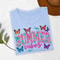 Summer Vibes Butterfly Shirt Floral Cute Aesthetic Summer Tee For Vacation Beach Days 3