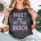 Summer Vacation Shirt Meet Me At The Beach Coastal Graphic Tee For Ocean Lovers 2