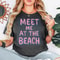 Summer Vacation Shirt Meet Me At The Beach Coastal Graphic Tee For Ocean Lovers 2