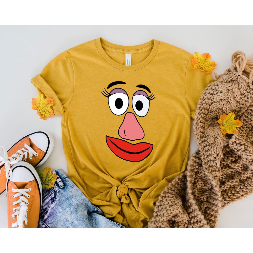 Mr Potato And Mrs Potato Head Shirt Funny Personalized Thanksgiving Couple Matching Shirt 0