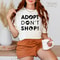 Comfort Colors Animal Lover TShirt Pet Adoption Shirt Adopt Dont Shop Tee Dog Cat Rescue Shirt Huma 1