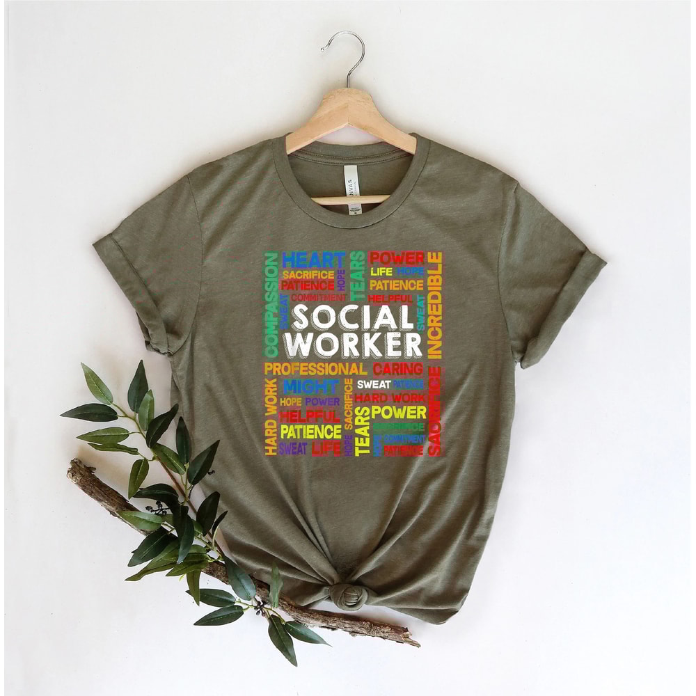 Social Worker Shirt Social Work Shirt Social Work TShirt Social Worker Social Worker Gift Gift For 1