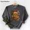 Retro Gingerbread Christmas Sweatshirt Cute Holiday Crewneck Cozy Winter Gingerbread Man Pullover 2