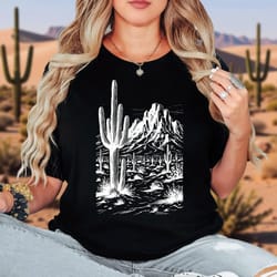 arizona desert shirt desert cactus tee boho southwest vintage graphic tee