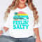 Comfort Colors Feelin Salty Shirt Beach Ocean Summer Vacation Coastal Graphic Tee 3