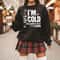 Comfort Colors Yes Im Cold Always Cold Funny Christmas Sweatshirt Winter Humor Crewneck 5