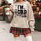 Comfort Colors Yes Im Cold Always Cold Funny Christmas Sweatshirt Winter Humor Crewneck 0