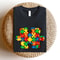 Colorful Autism Puzzle Shirt For Moms Soft Autism Awareness Tee Gift 2