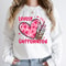 Valentines Day Coffee Lover Shirt Caffeinated Heart Tee For Women Gift 3