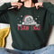 Funny Christmas Sweatshirt I Saw That Santa Claus Crewneck Holiday Sweatshirt For Women Retro Chris 4