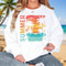 Summer Sunset Beach Sweatshirt Vintage Summer Shirt Tropical Palm Tree Shirt Coastal Vacation Sweat 5
