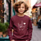 Boys Valentines Day Sweatshirt Sign Language Rock And Love Kids Crewneck Gift Outfit 4