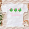 Personalized Girls St Patricks Day Shirt Custom Shamrock Toddler Tee Lucky Clover Kids Outfit 2