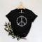 Peace Flower Shirt Peace Tshirt Peace Shirt Peace Sign Shirt Hippie Shirt Peace Symbol Peace Gifts 3