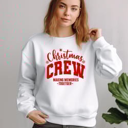 matching christmas crew sweatshirt | family holiday outfit christmas group shirts cozy family christmas sweatshirts