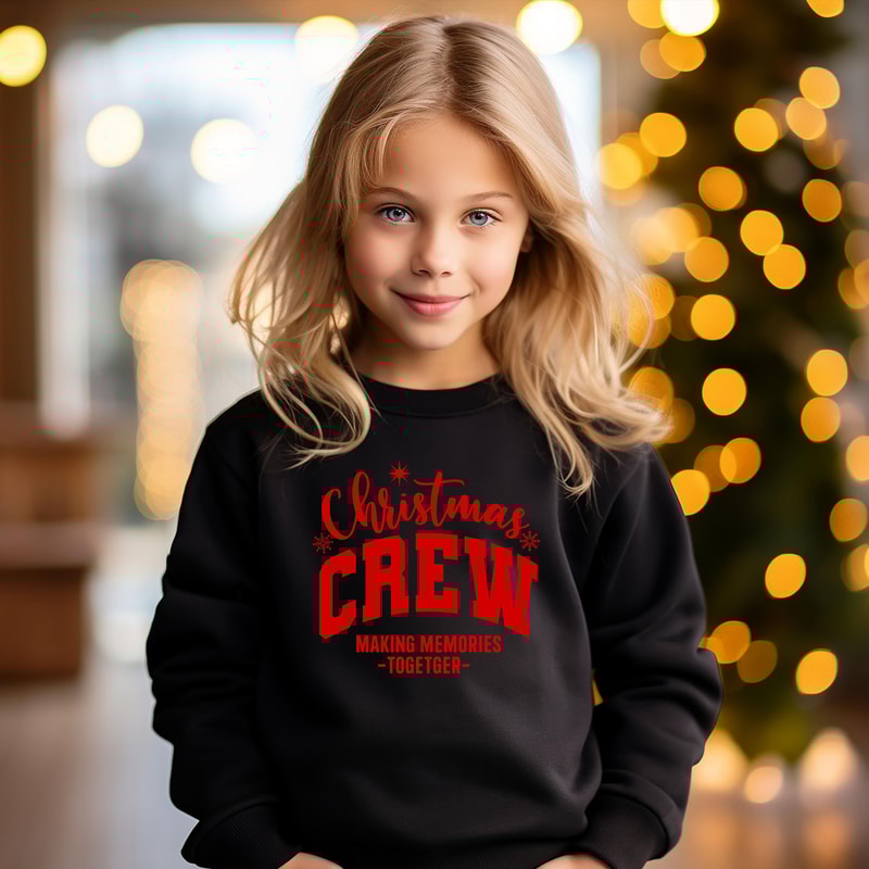 Matching Christmas Crew Sweatshirt Family Holiday Outfit Christmas Group Shirts Cozy Family Christ 2