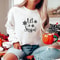 Let It Snow Christmas Sweatshirt Holiday Gift Winter Crewneck Cozy Festive Snow Graphic Pullover 2