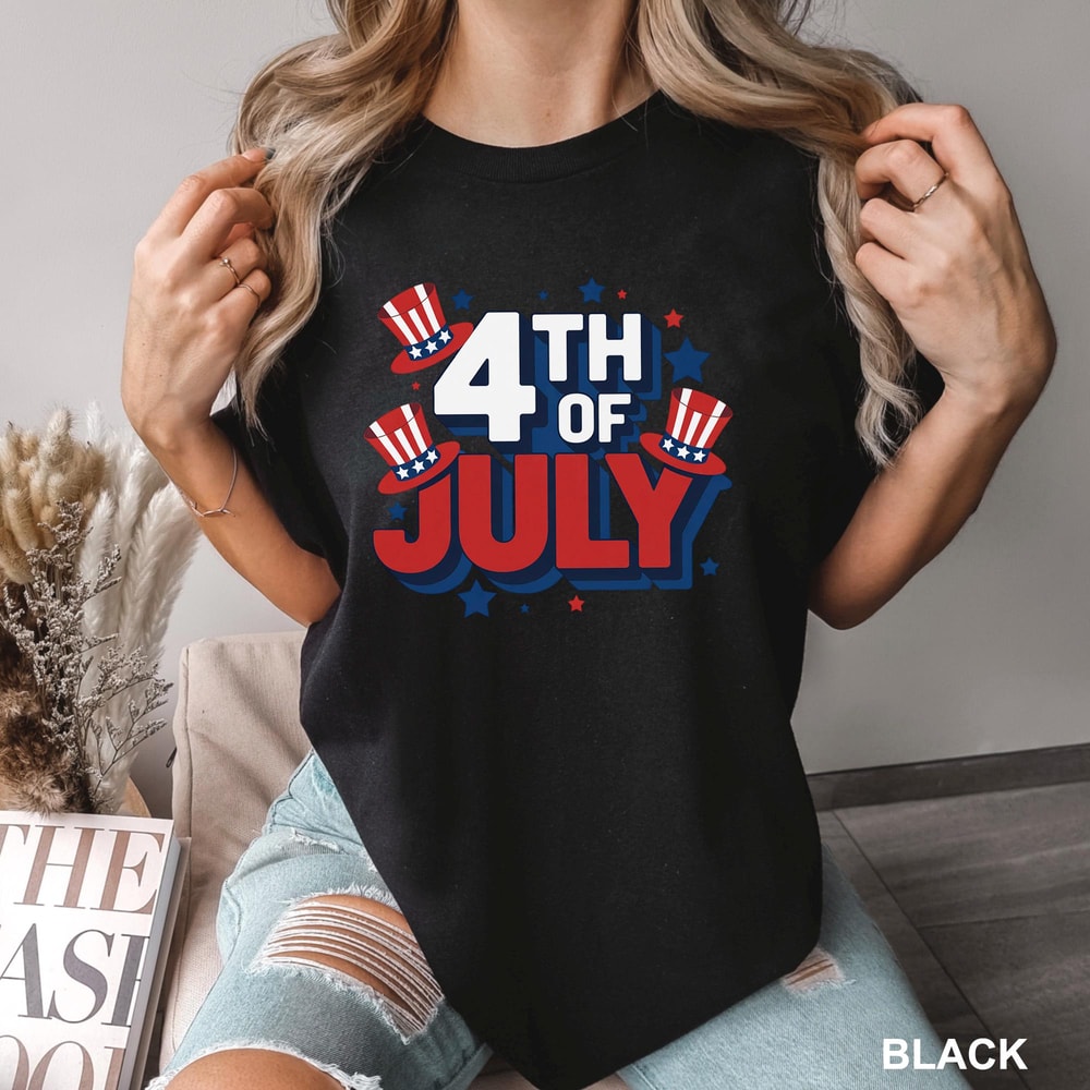 4th Of July Shirt Comfort Colors Shirt American Shirt Fourth Of July Shirt USA Patriotic Shirt 1