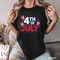 4th Of July Shirt Comfort Colors Shirt American Shirt Fourth Of July Shirt USA Patriotic Shirt 1