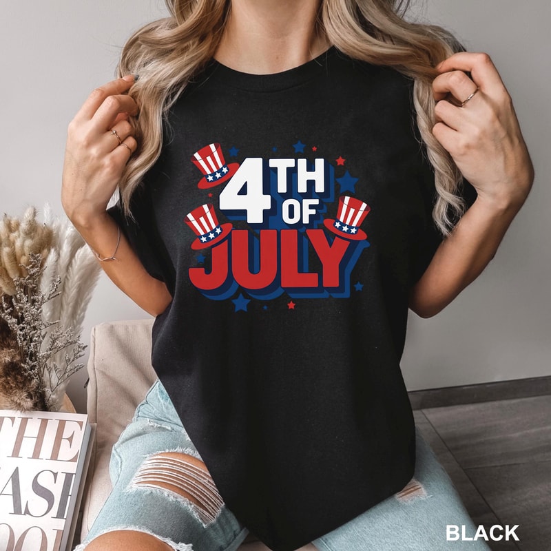 4th Of July Shirt Comfort Colors Shirt American Shirt Fourth Of July Shirt USA Patriotic Shirt 1