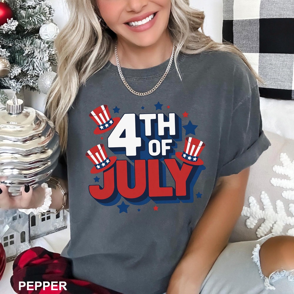 4th Of July Shirt Comfort Colors Shirt American Shirt Fourth Of July Shirt USA Patriotic Shirt 4