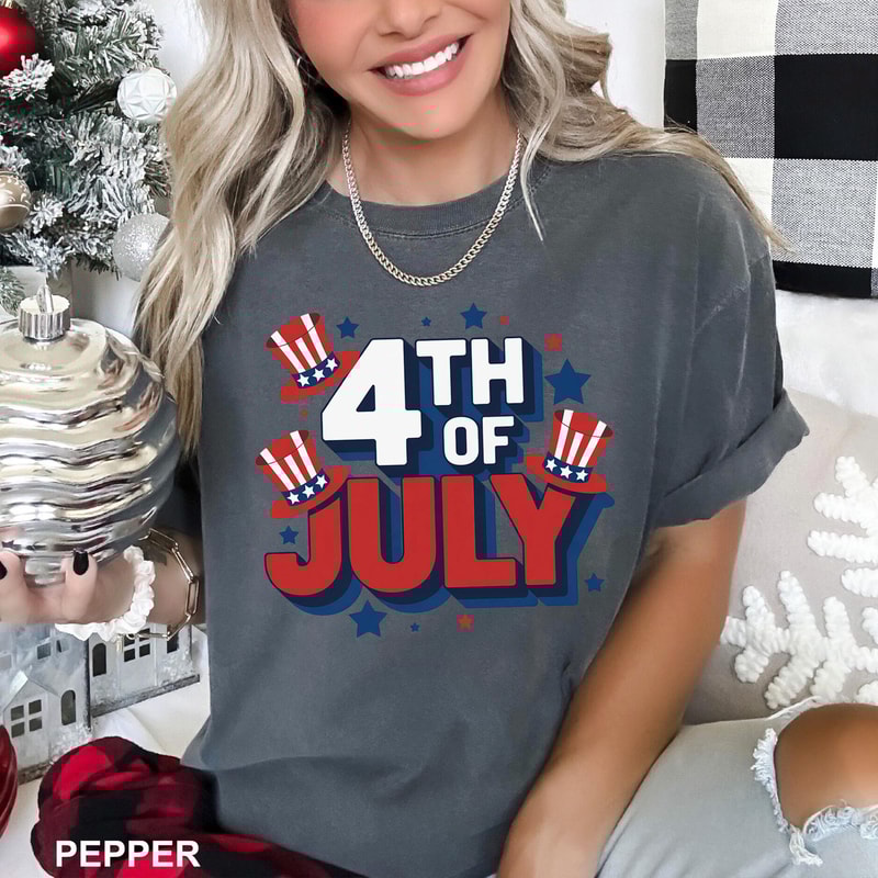4th Of July Shirt Comfort Colors Shirt American Shirt Fourth Of July Shirt USA Patriotic Shirt 4