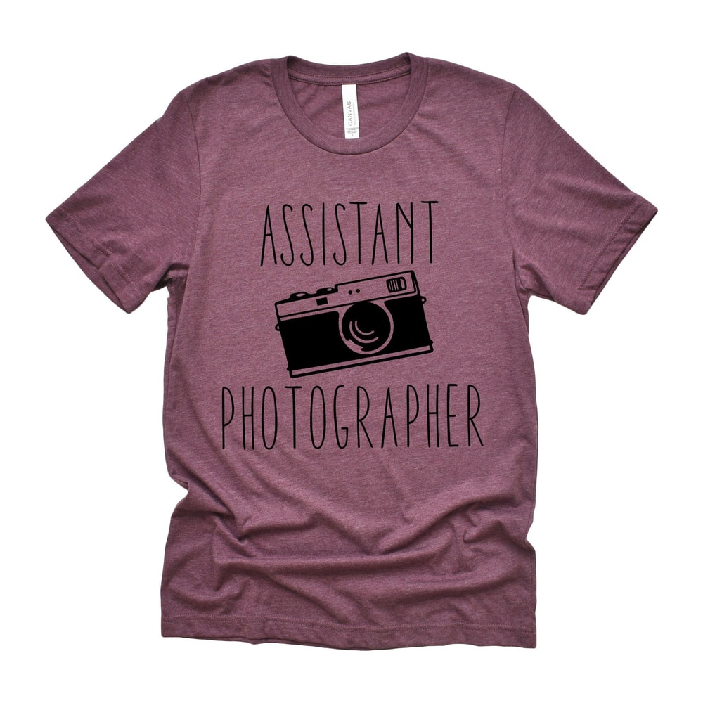 Assistant Photographer ShirtTravel Camera ShirtWedding Photographer GiftPresent For Wedding Photogr 2