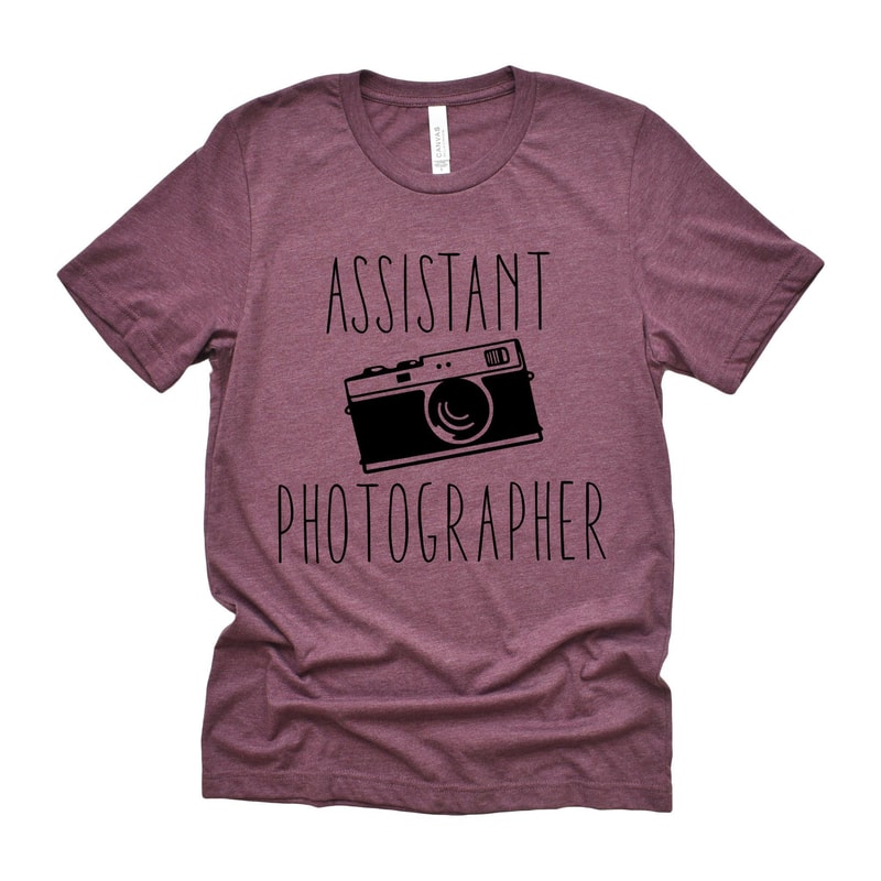 Assistant Photographer ShirtTravel Camera ShirtWedding Photographer GiftPresent For Wedding Photogr 2