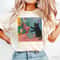 Funny Black Cat Art Shirt Matisse Inspired Kitty Lover Graphic Tee 1