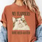 My Flabbers Have Been Gasted Funny Cat Shirt 100 Cotton Sarcastic Animal Humor Tee 0