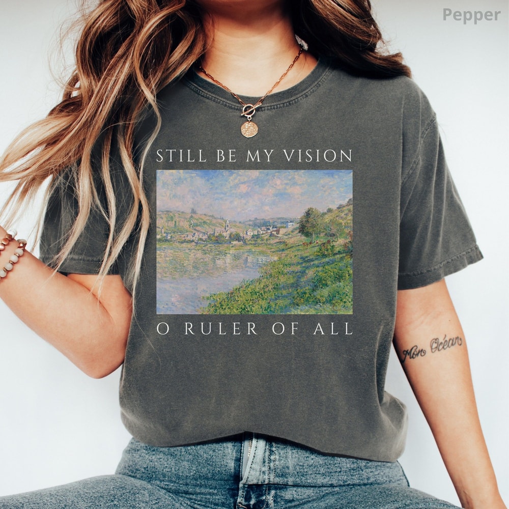 Be Thou My Vision Christian Shirt Comfort Colors Floral Vintage Hymn Lyric Tee For Her 2