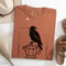 Cawfee Crow Raven Coffee Shirt 100 Cotton Halloween Fall Tee Bird Lover Coffee Humor TShirt 2