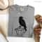Cawfee Crow Raven Coffee Shirt 100 Cotton Halloween Fall Tee Bird Lover Coffee Humor TShirt 4