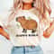 Capybara Shirt 100 Cotton Unisex Capy Lover Graphic Tee Cute Animal TShirt 0