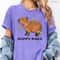 Capybara Shirt 100 Cotton Unisex Capy Lover Graphic Tee Cute Animal TShirt 4