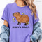 Capybara Shirt 100 Cotton Unisex Capy Lover Graphic Tee Cute Animal TShirt 4