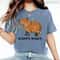 Capybara Shirt 100 Cotton Unisex Capy Lover Graphic Tee Cute Animal TShirt 5