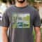 Id Rather Be Fishing Shirt Vintage Angler Graphic Tee Fishing TShirt For Men Gift 1
