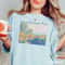 HenriEdmond Cross Art Shirt Women By The Shore 100 Cotton Vintage Mediterranean Tee 4