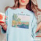 HenriEdmond Cross Art Shirt Women By The Shore 100 Cotton Vintage Mediterranean Tee 4
