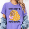 Capybara Reading Shirt Cozy 100 Cotton Book Lover Unisex Graphic Tee 3